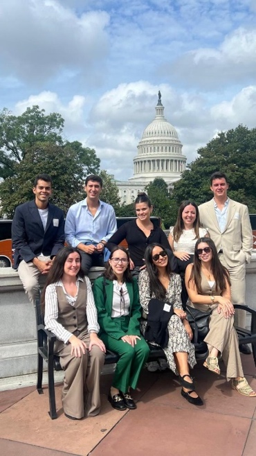 Leadership shadowing participants in Washington D.C.
